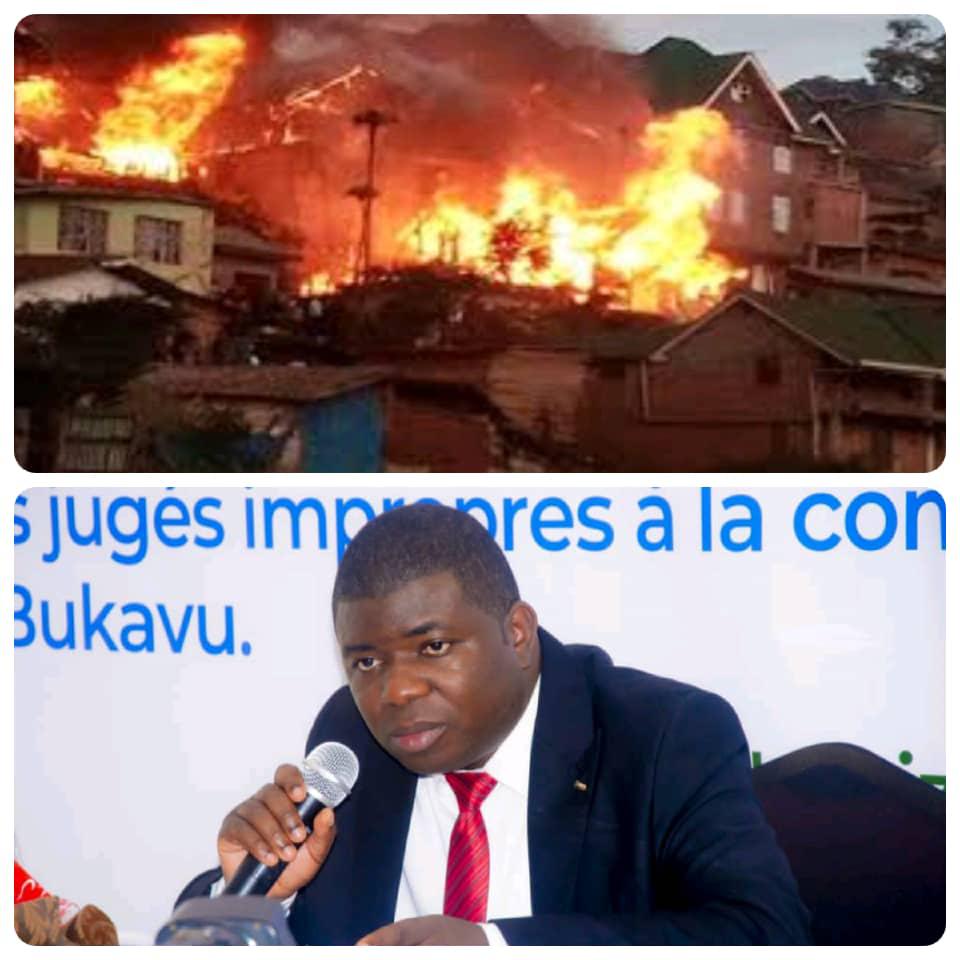 Bukavu : Ananie Lunanga interpelle le gouvernement provincial sur la gestion des incendies